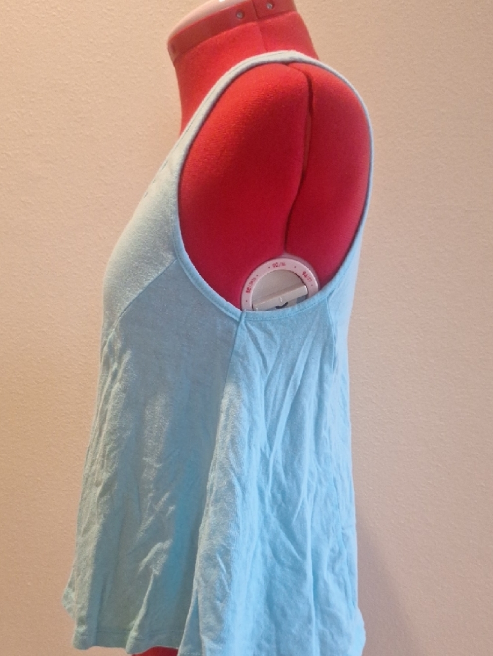 Aeropostale Light Blue Graphic Tank - Make Today So Awesome Size XS-TP - Picture 4 of 9